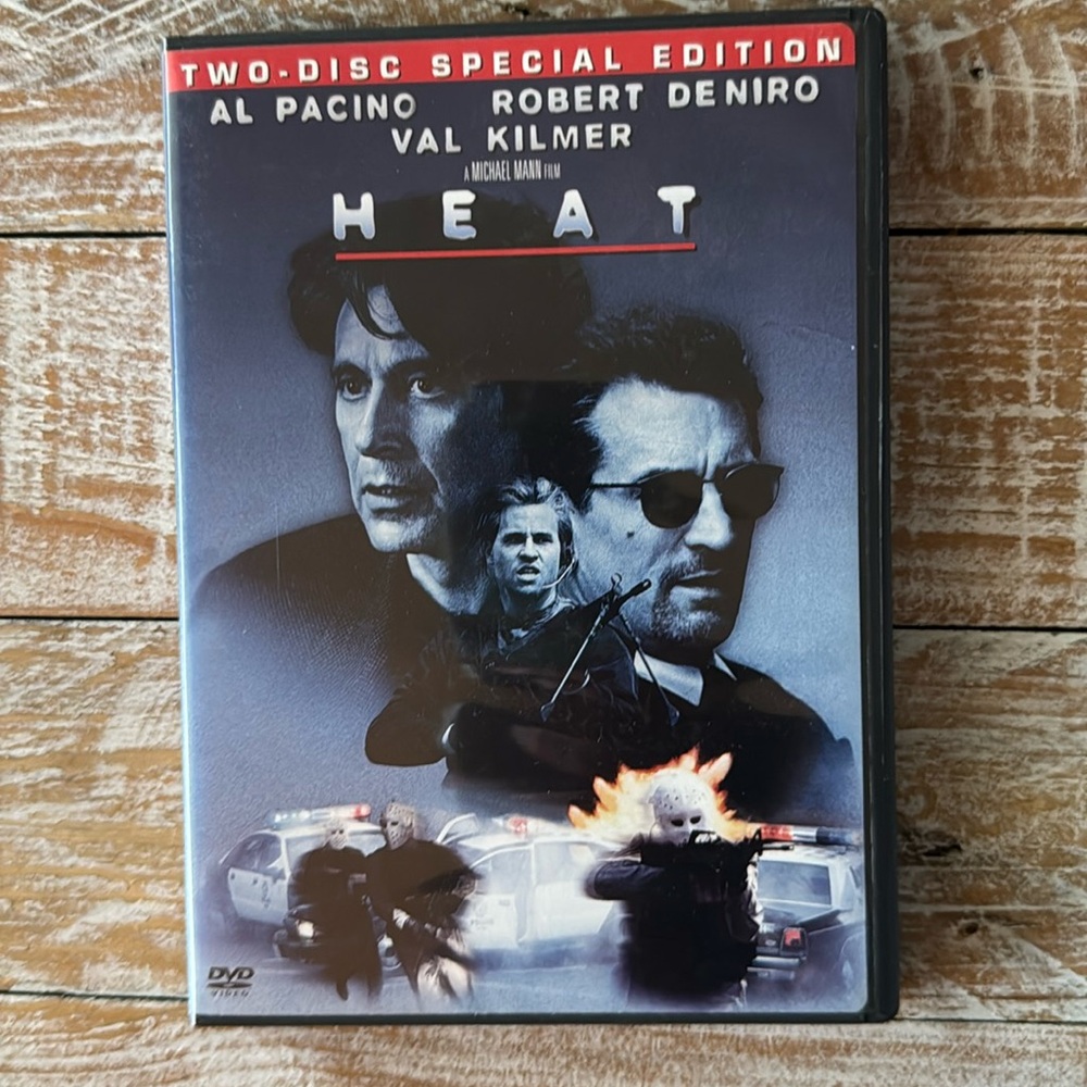 3/$15 u pick dvds📀or 1 for $9 ~Heat, -2 Disk Special Edition!